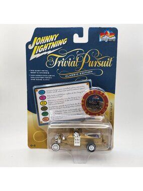 Johnny Lightning Trivial Pursuit Drag U La DieCast Car Classic Edition Pop Cultu